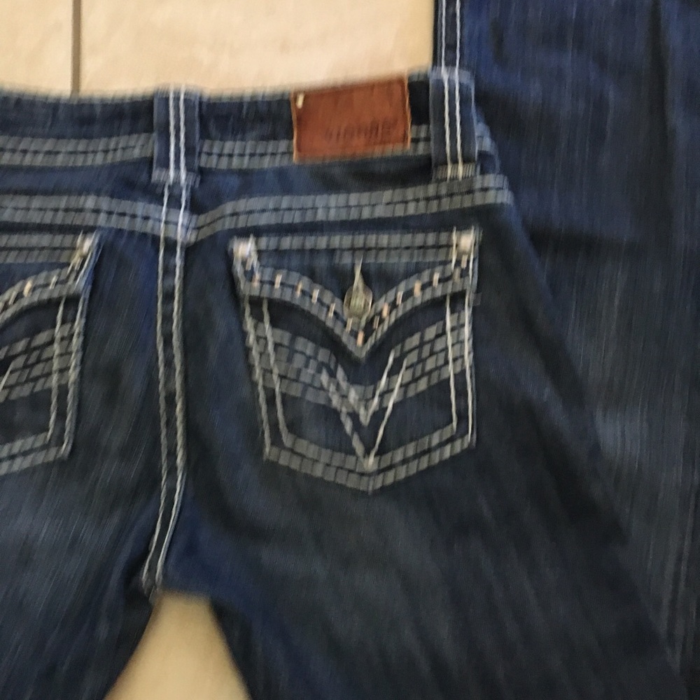 Vigors Distressed Bootcut Jeans Junior Size 5